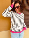 Salkehatchie Pink Sweater — Low Country Marine