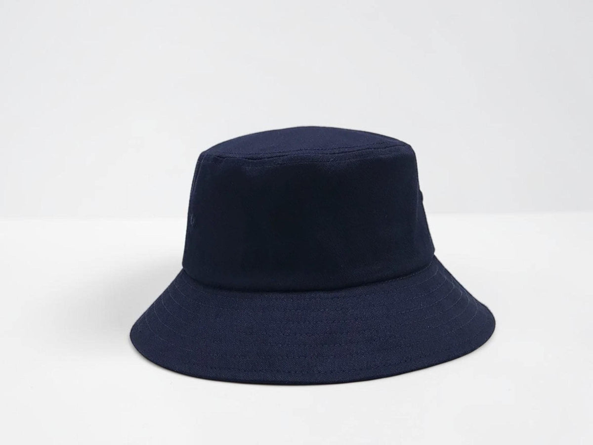 Marlin Navy Cotton Bucket Hat — view 4