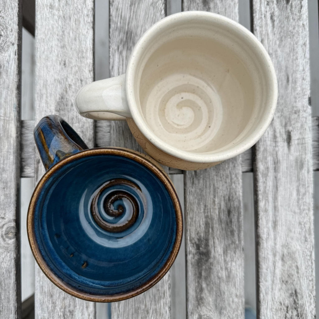Foredeck Orange Ceramic Mug — view 4