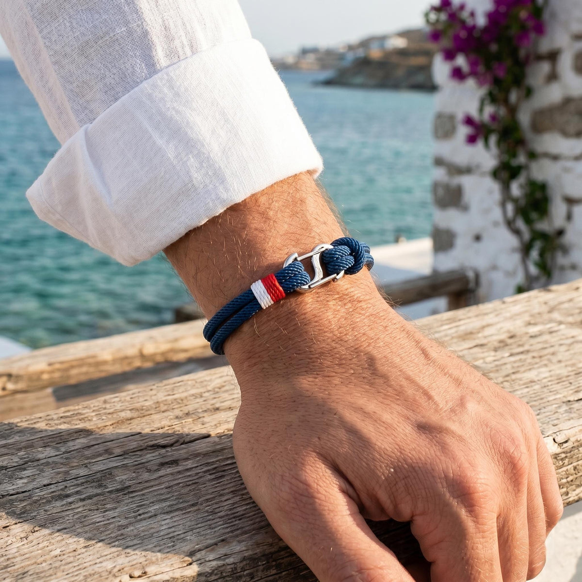Folly Navy Rope Bracelet — view 2