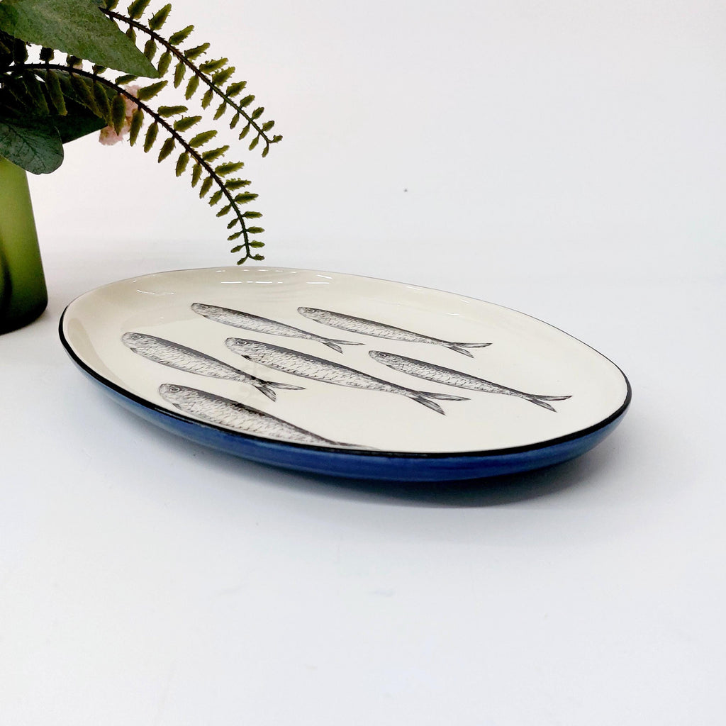 Schooner White Sardine Serving Platter — view 6