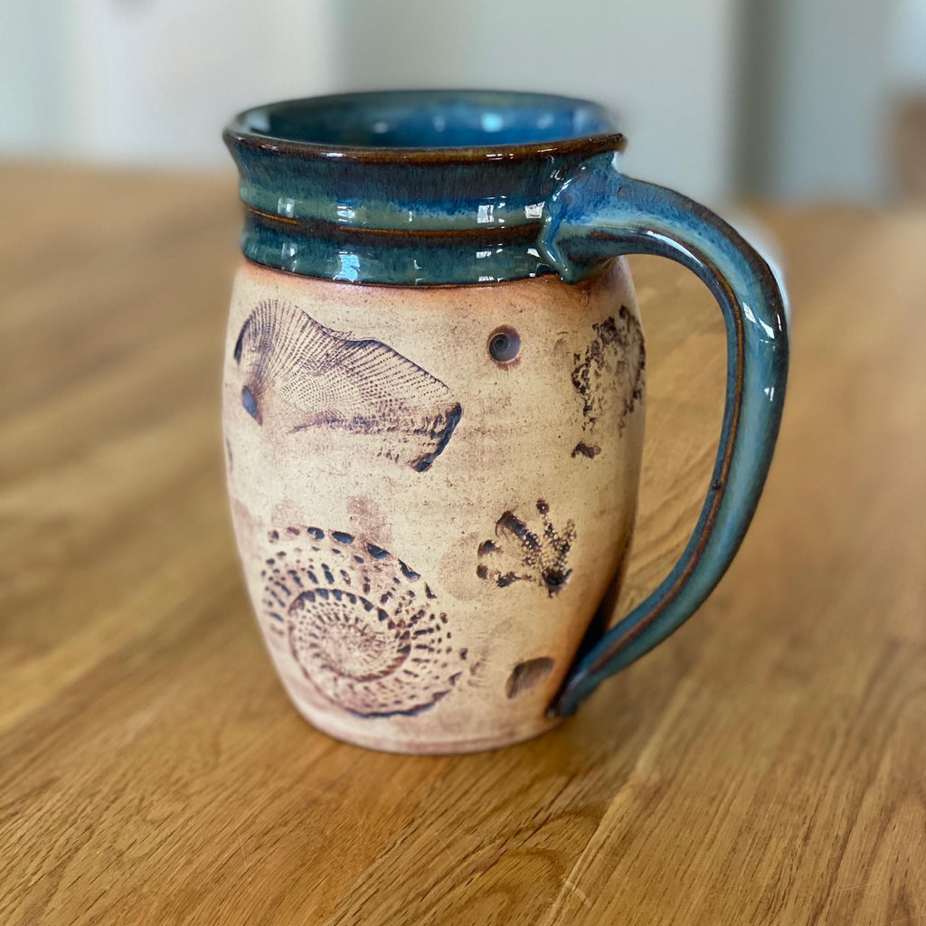 Foredeck Orange Ceramic Mug — view 3
