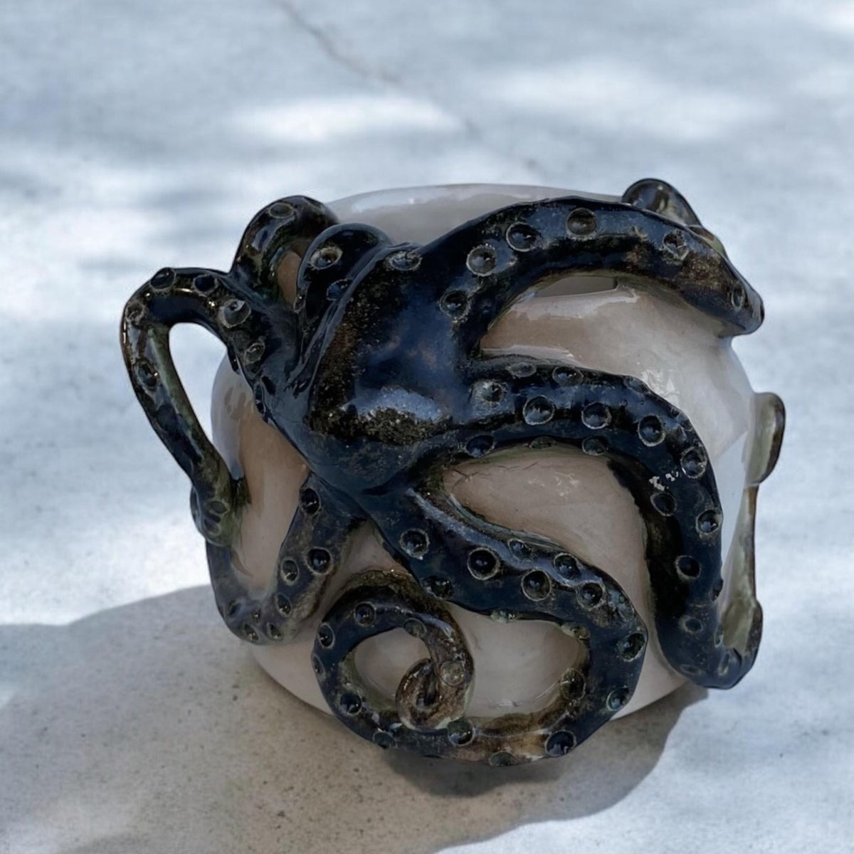 Seagrass Olive Ceramic Mug — view 2