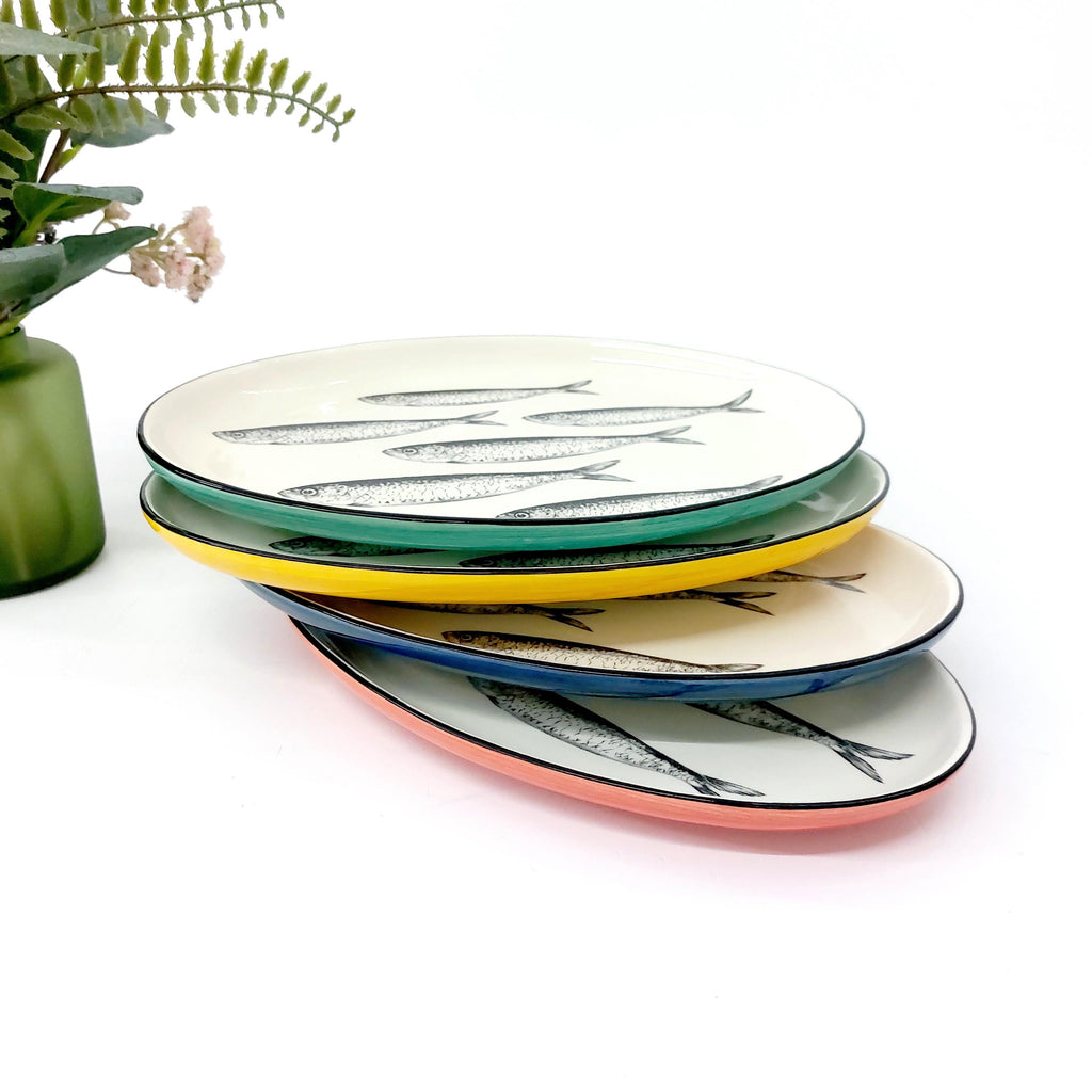 Schooner White Sardine Serving Platter — view 3