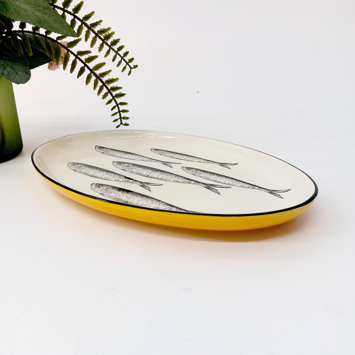 Schooner White Sardine Serving Platter — view 5