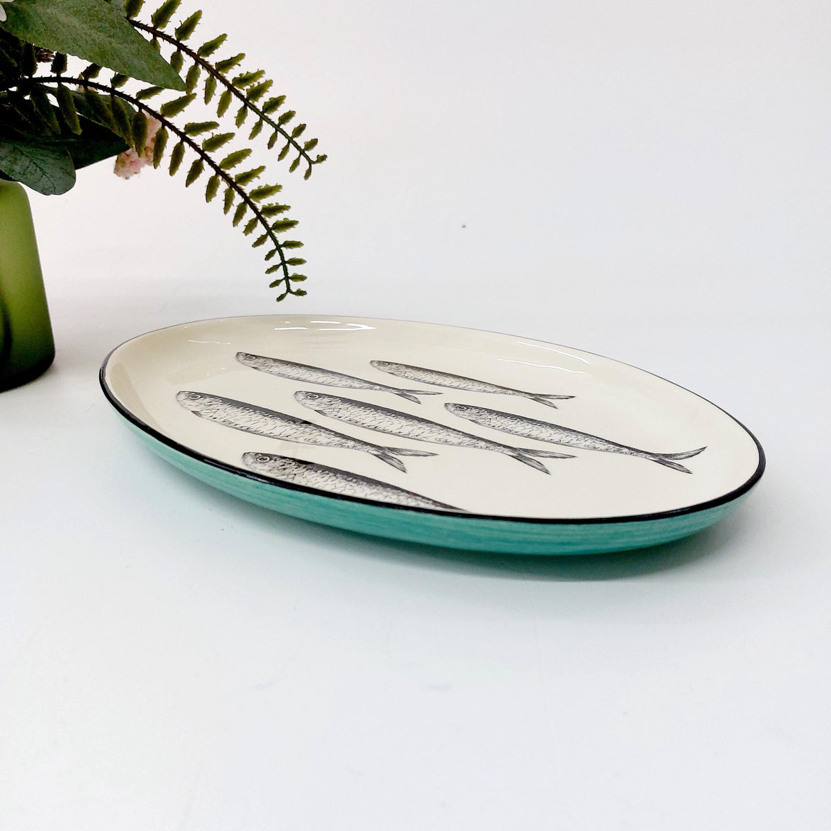 Schooner White Sardine Serving Platter — view 4