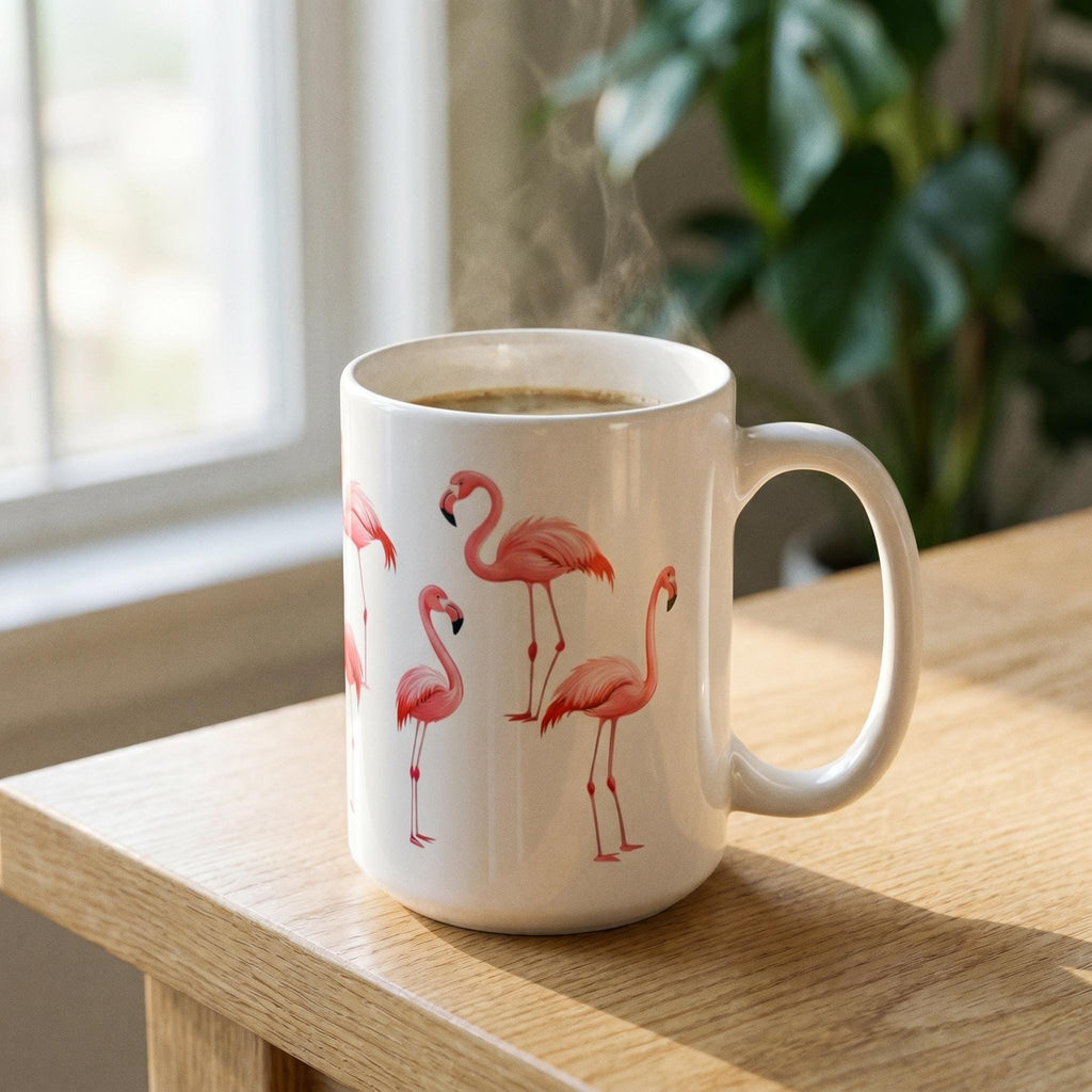 Palmetto Tropical Ceramic Mug — view 2