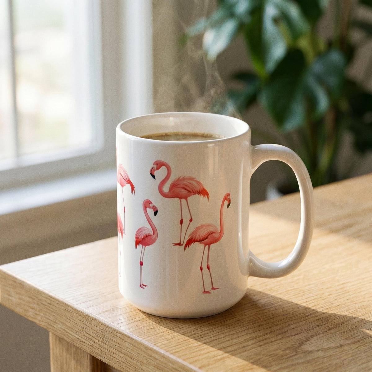 Palmetto Tropical Ceramic Mug — view 2