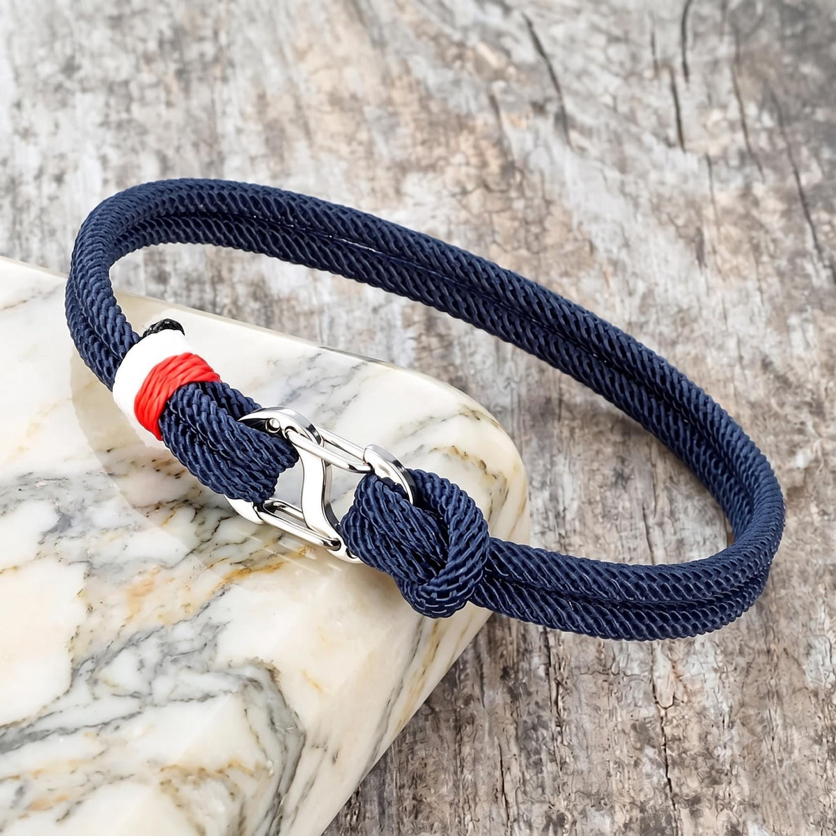 Folly Navy Rope Bracelet — Low Country Marine