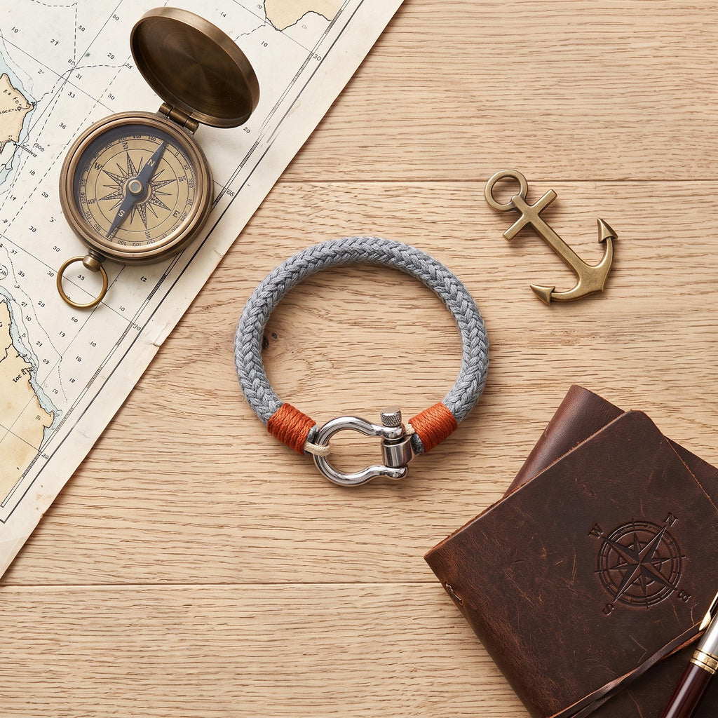 Wahoo Orange Rope Bracelet — view 4