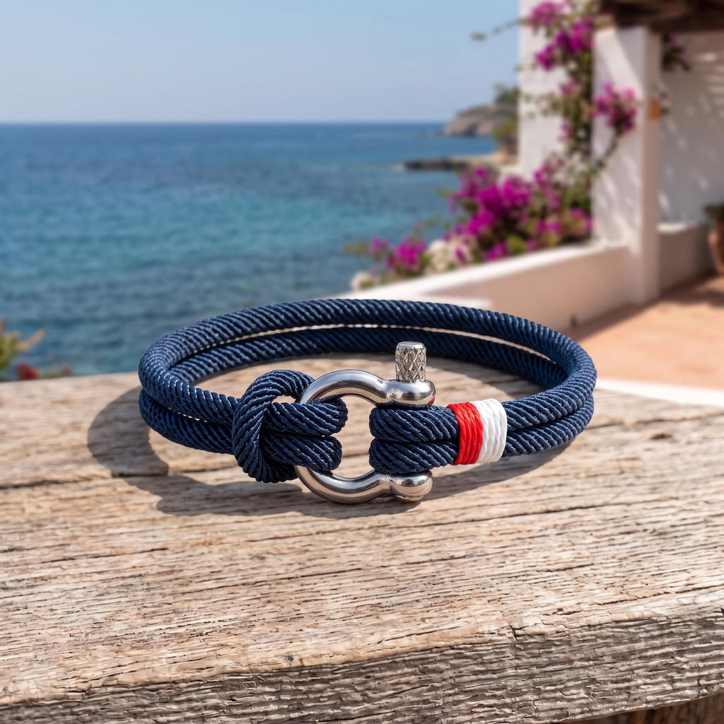 Capstan Navy Rope Bracelet — view 3