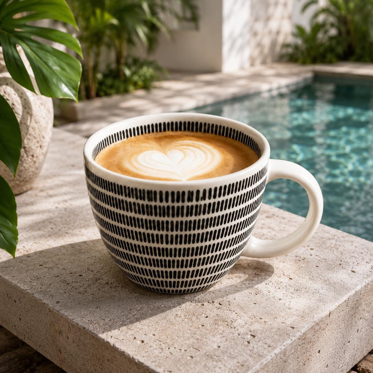 Snook White Ceramic Mug — view 3