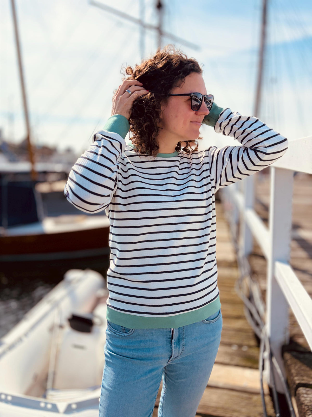 Saltmarsh Mint Sweater — view 2