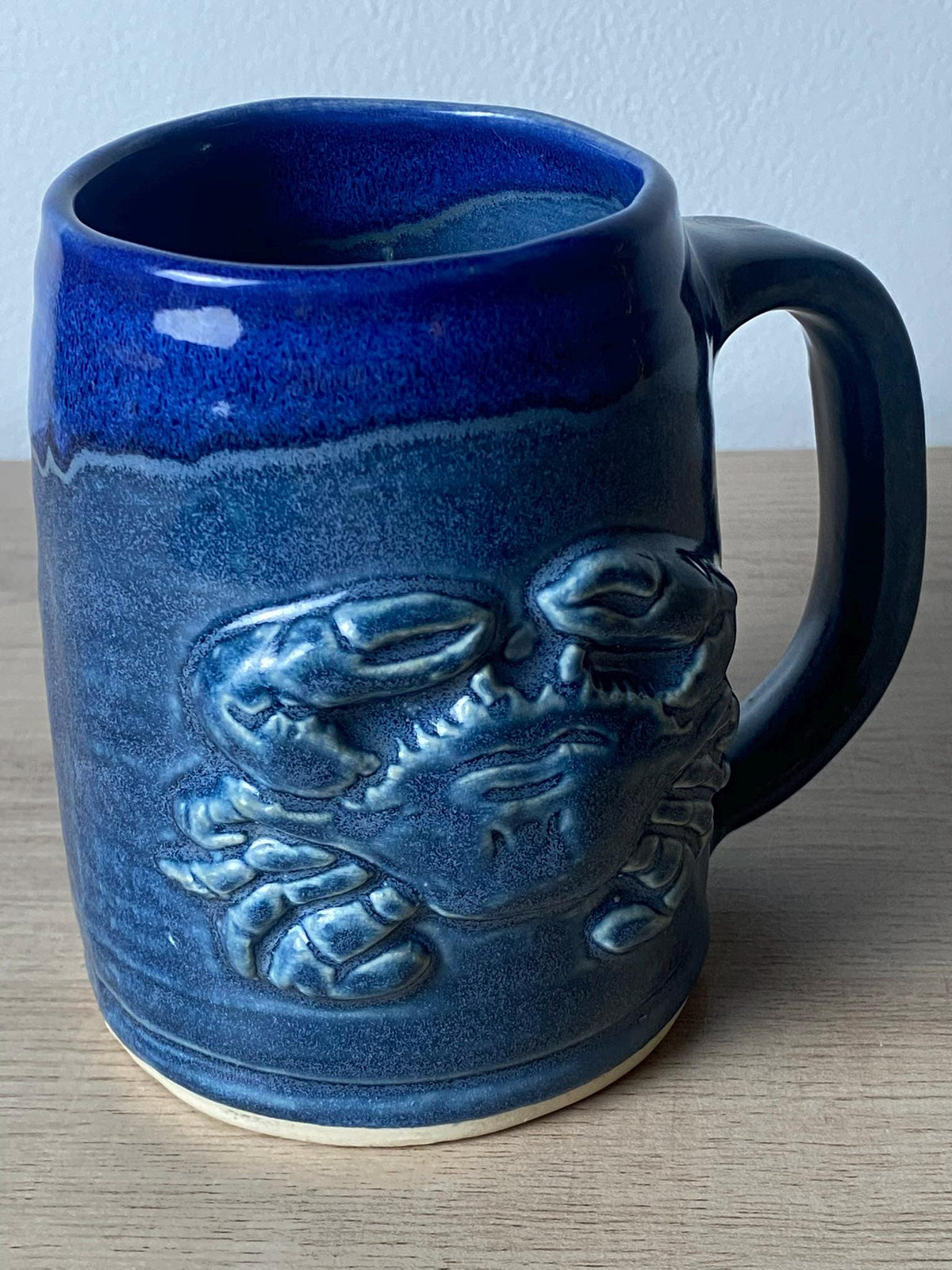 Quarterdeck Blue Ceramic Mug — view 2
