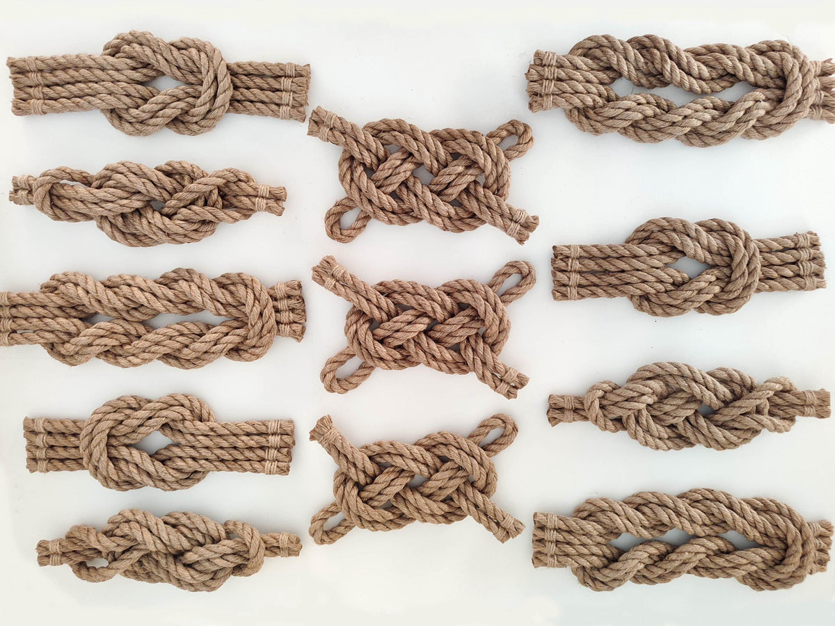 Fripp White Rope Knot Decor — view 3