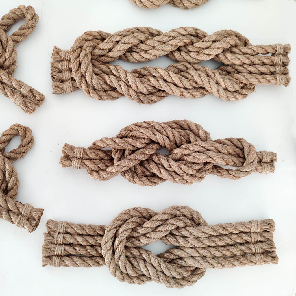 Fripp White Rope Knot Decor — view 5